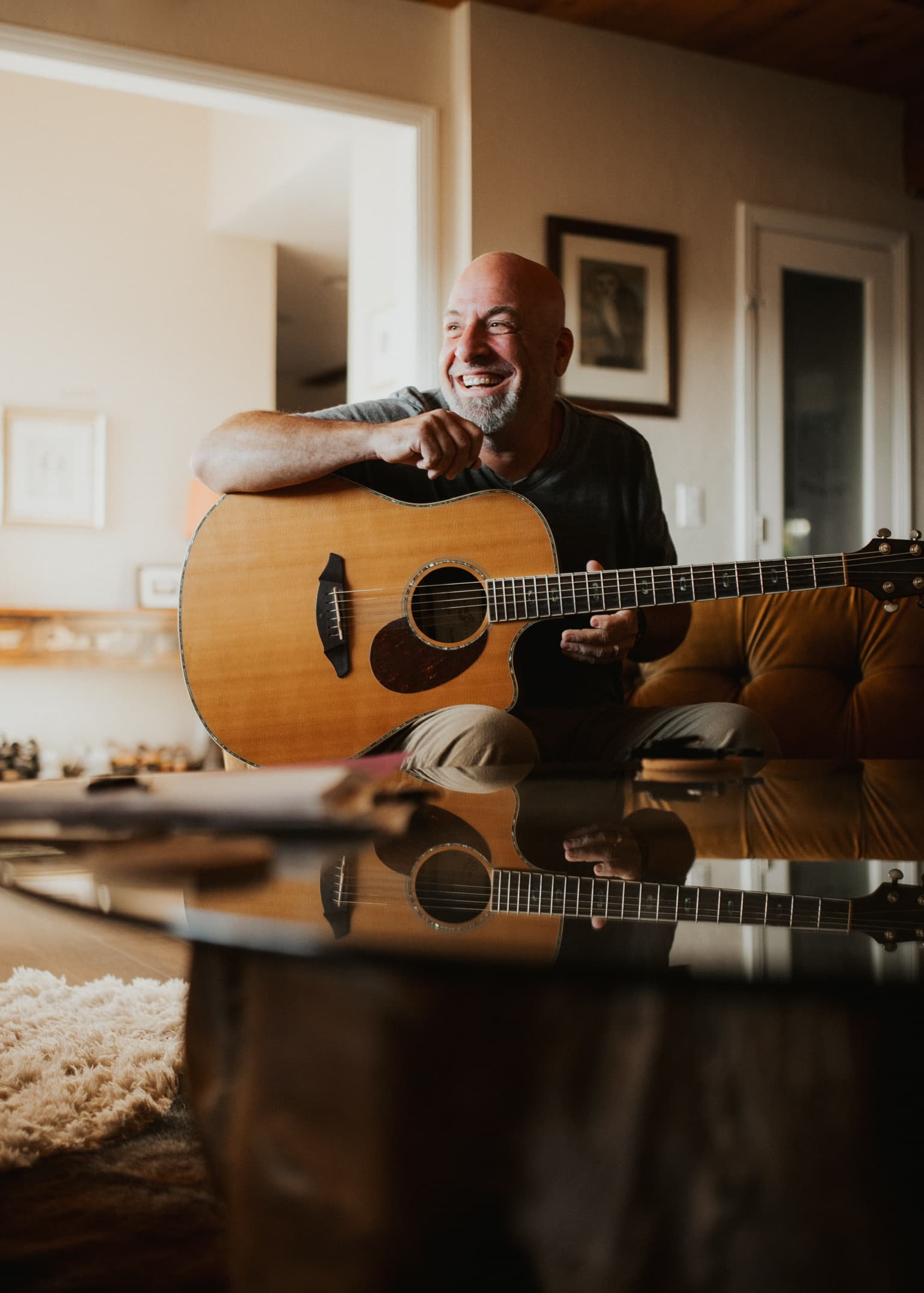 Man playing guitar